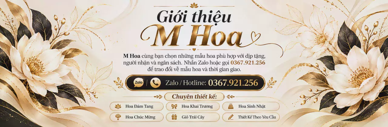 Ảnh bìa Shop hoa tươi Phường Trương Quang Trọng Quảng Ngãi - Gửi lời chúc bằng sắc hoa